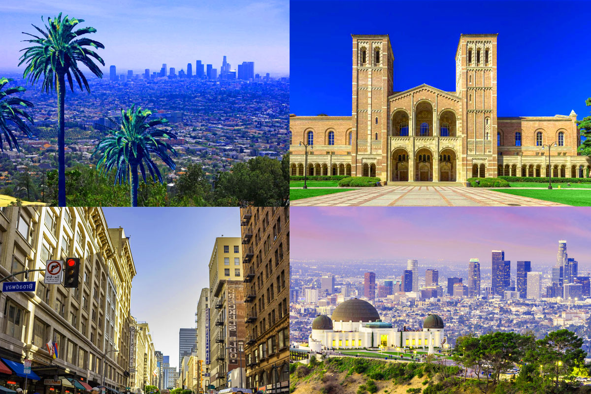 Bus trip to Los Angeles California