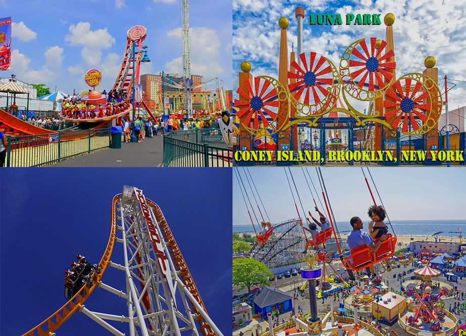 Luna Park in Coney Island in New York