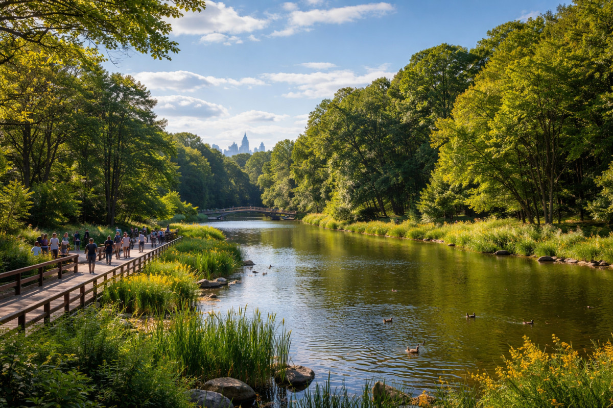 Alley Pond Park in Queens, New York City