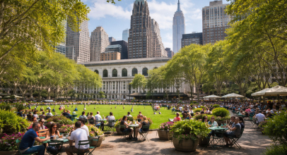Bryant Park in Manhattan, New York City
