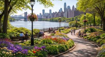 Carl Schurz Park in Manhattan, New York City