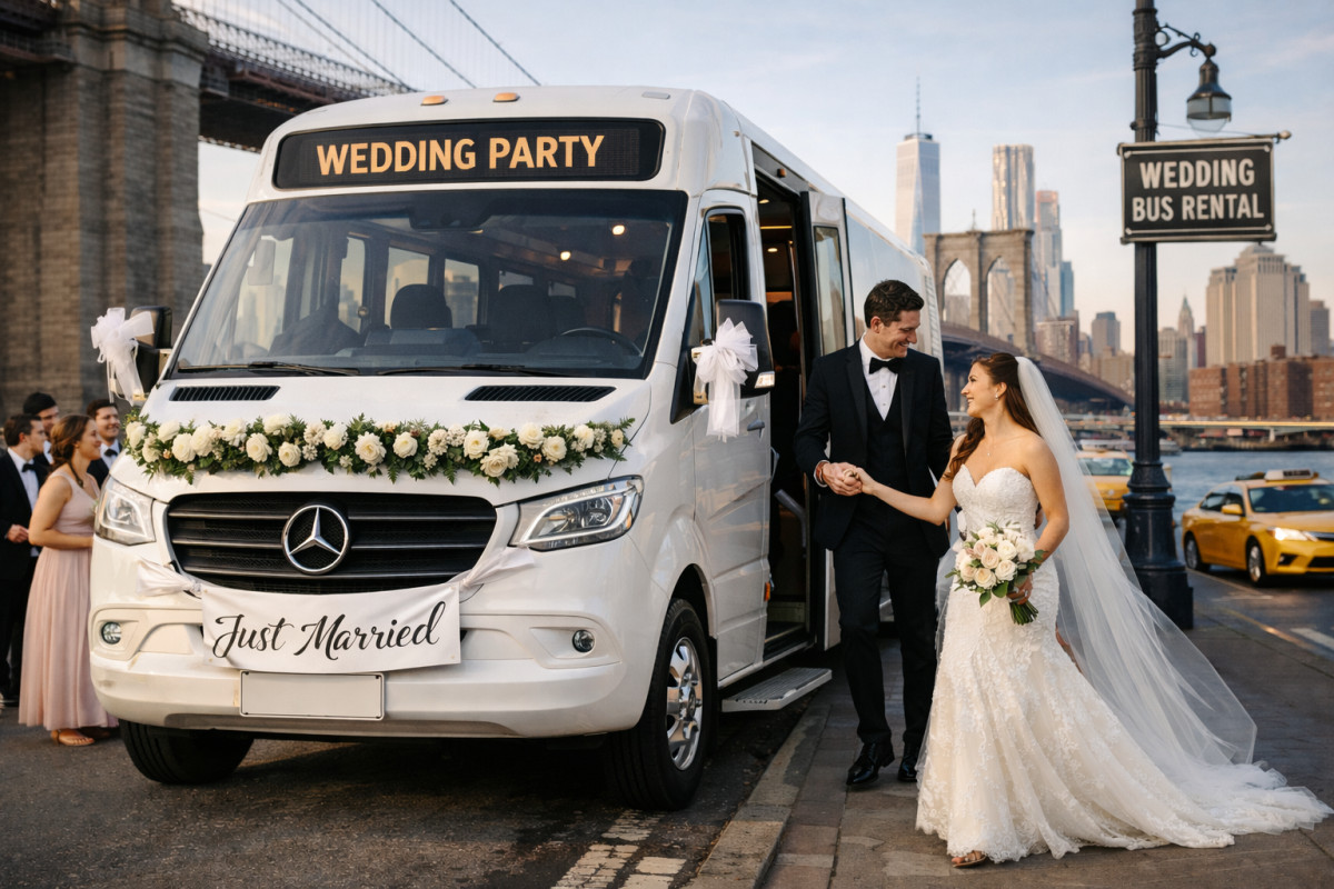Wedding Bus Rental in New York