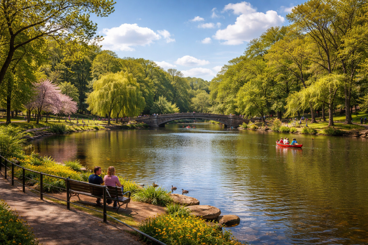 Clove Lakes Park in Staten Island, New York City