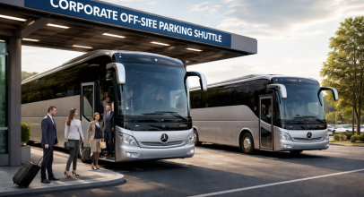 Corporate Off-Site Parking Shuttle in New York as a Smart Urban Solution