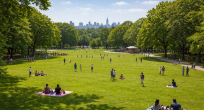 Cunningham Park in Queens, New York City