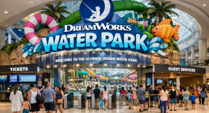 DreamWorks Water Park near New York City