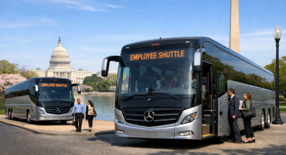 Employee shuttle services in Washington