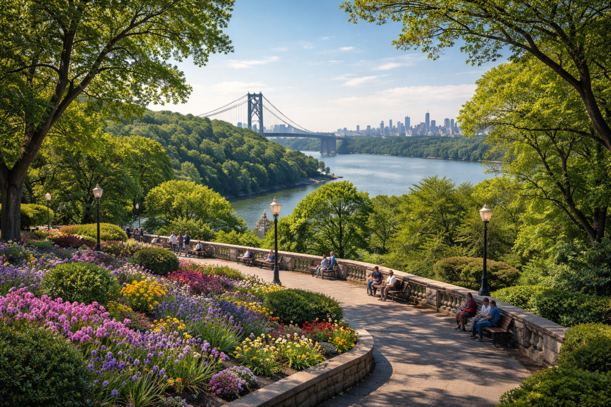 Fort Tryon Park in Manhattan, New York City