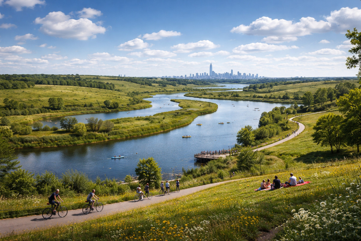 Freshkills Park in Staten Island, New York City