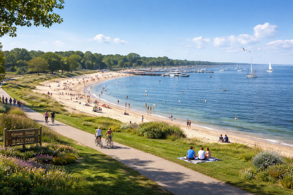 Great Kills Park in Staten Island, New York City