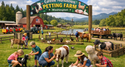 Green Meadows Petting Farm in Washington Green Meadows Petting Farm in Washington