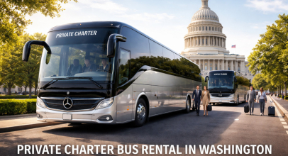 Private Charter Bus Rental in Washington Private Charter Bus Rental in Washington