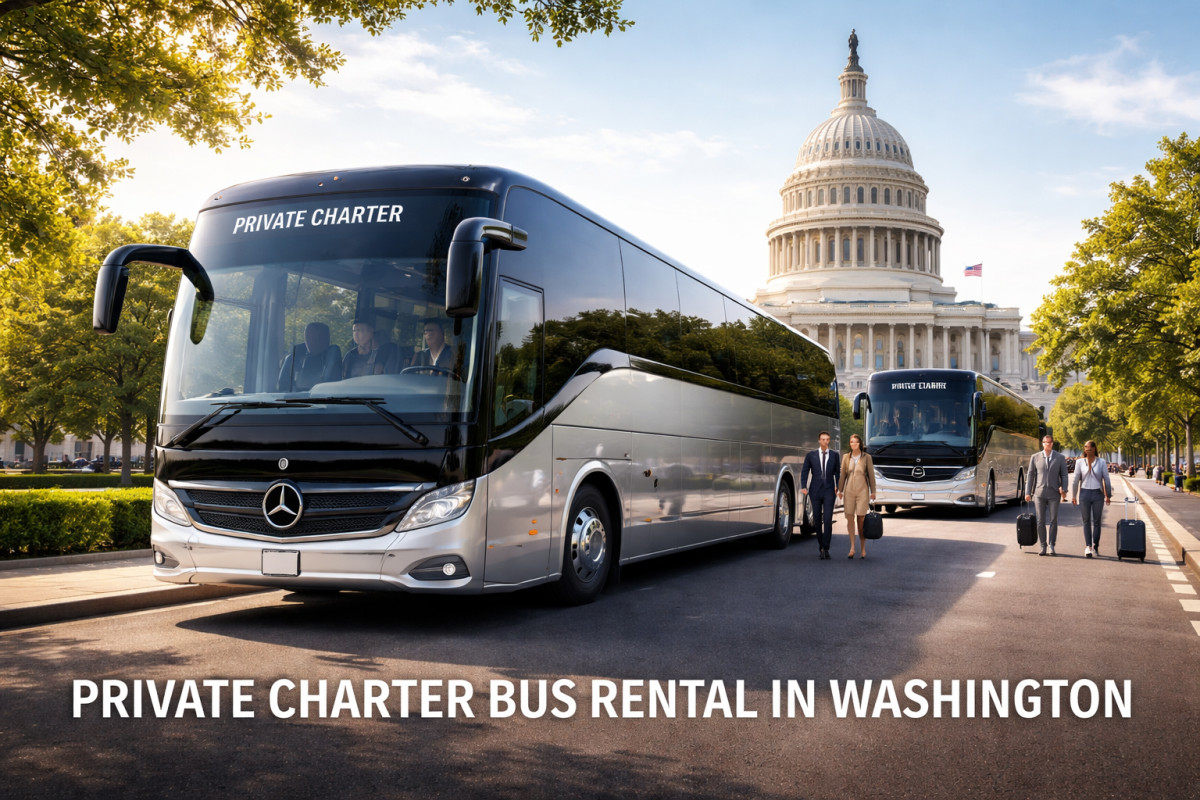 Private Charter Bus Rental in Washington