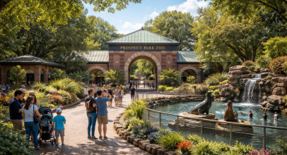 Prospect Park Zoo in Brooklyn, New York City
