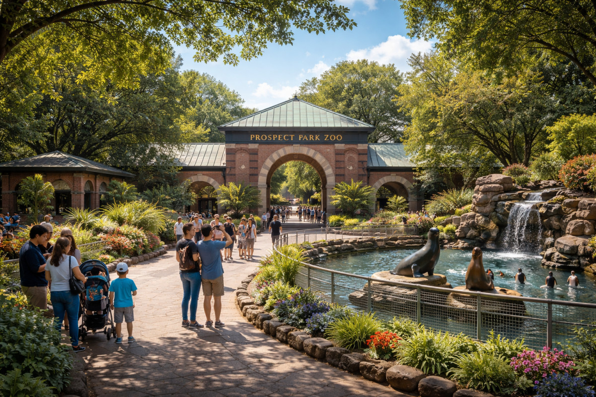 Prospect Park Zoo in Brooklyn, New York City