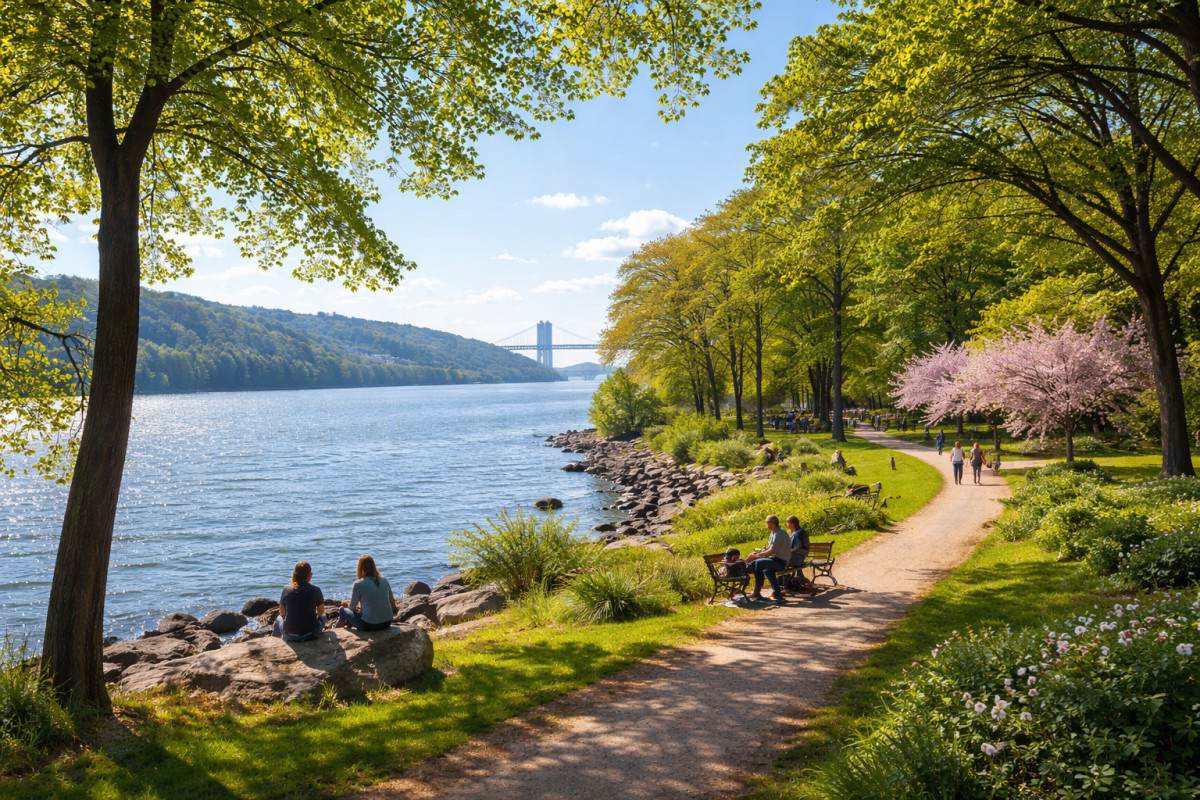 Riverdale Park in the Bronx, New York City