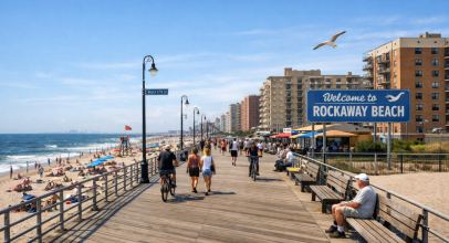Rockaway Beach and Boardwalk