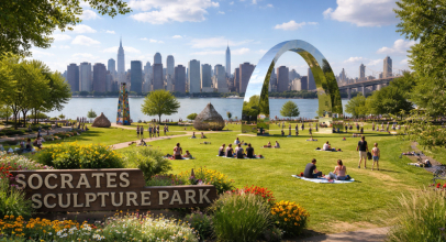 Socrates Sculpture Park in Queens, New York City