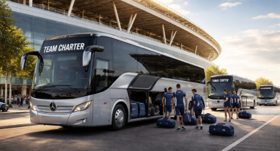 Sports Team Charter Bus Services in New York
