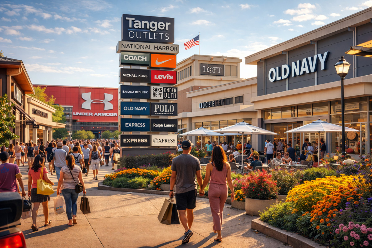 Tanger Outlets National Harbor in Washington