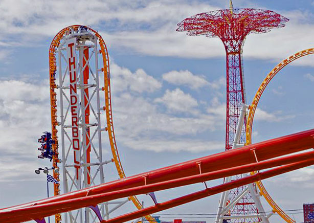 Luna Park at Coney Island, Brooklyn