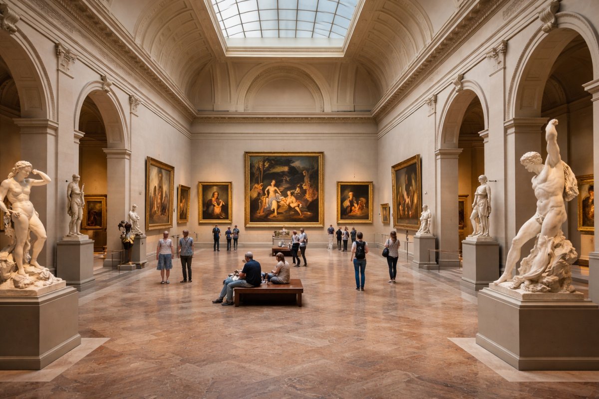 The infinite tapestry of global collections